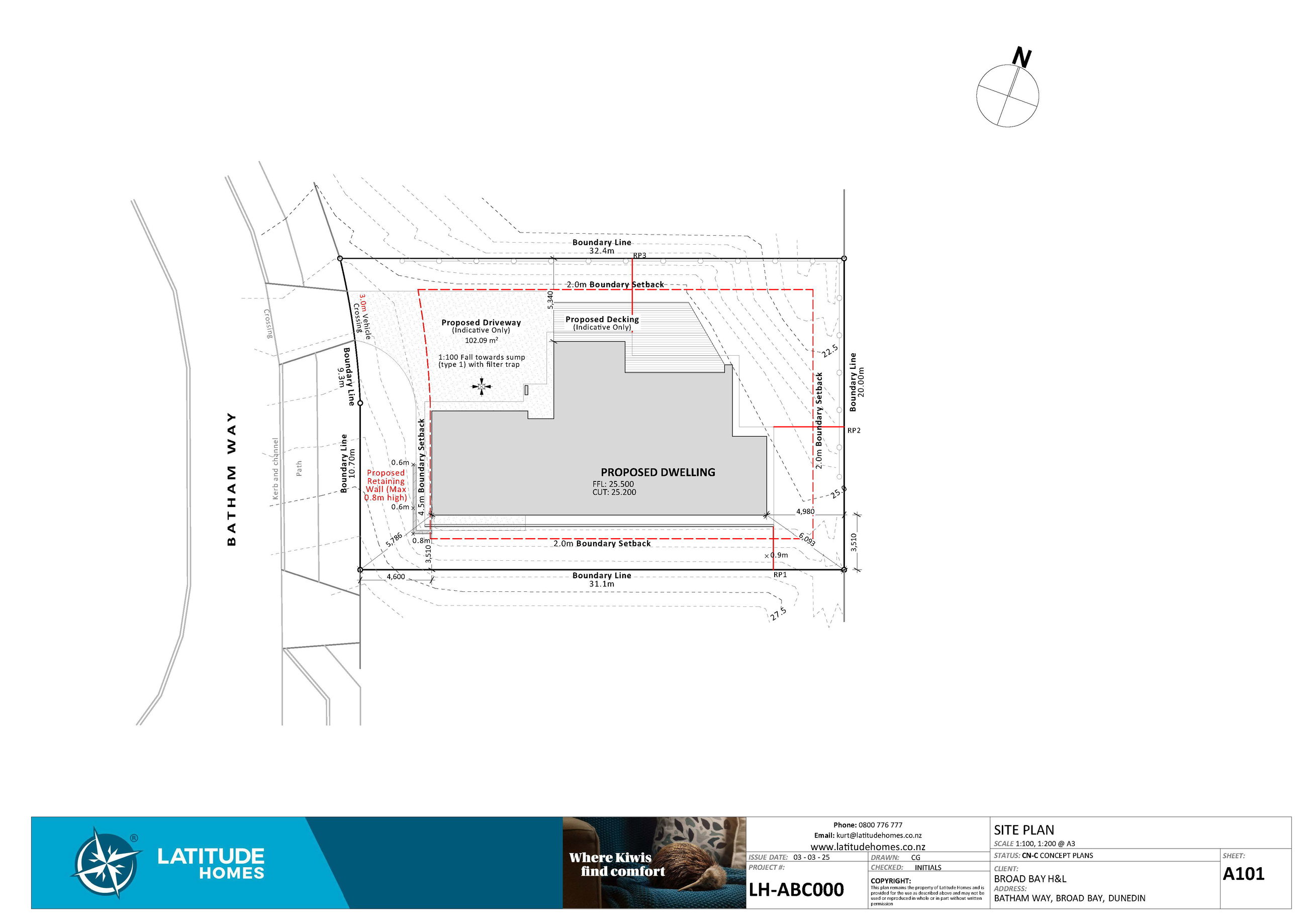17 Batham Way, Broad Bay, Dunedin floor plan 1